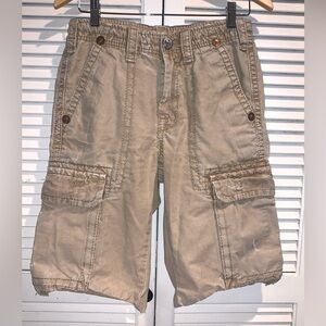 True Religion Cargo Utility Tan Shorts Men’s size 28